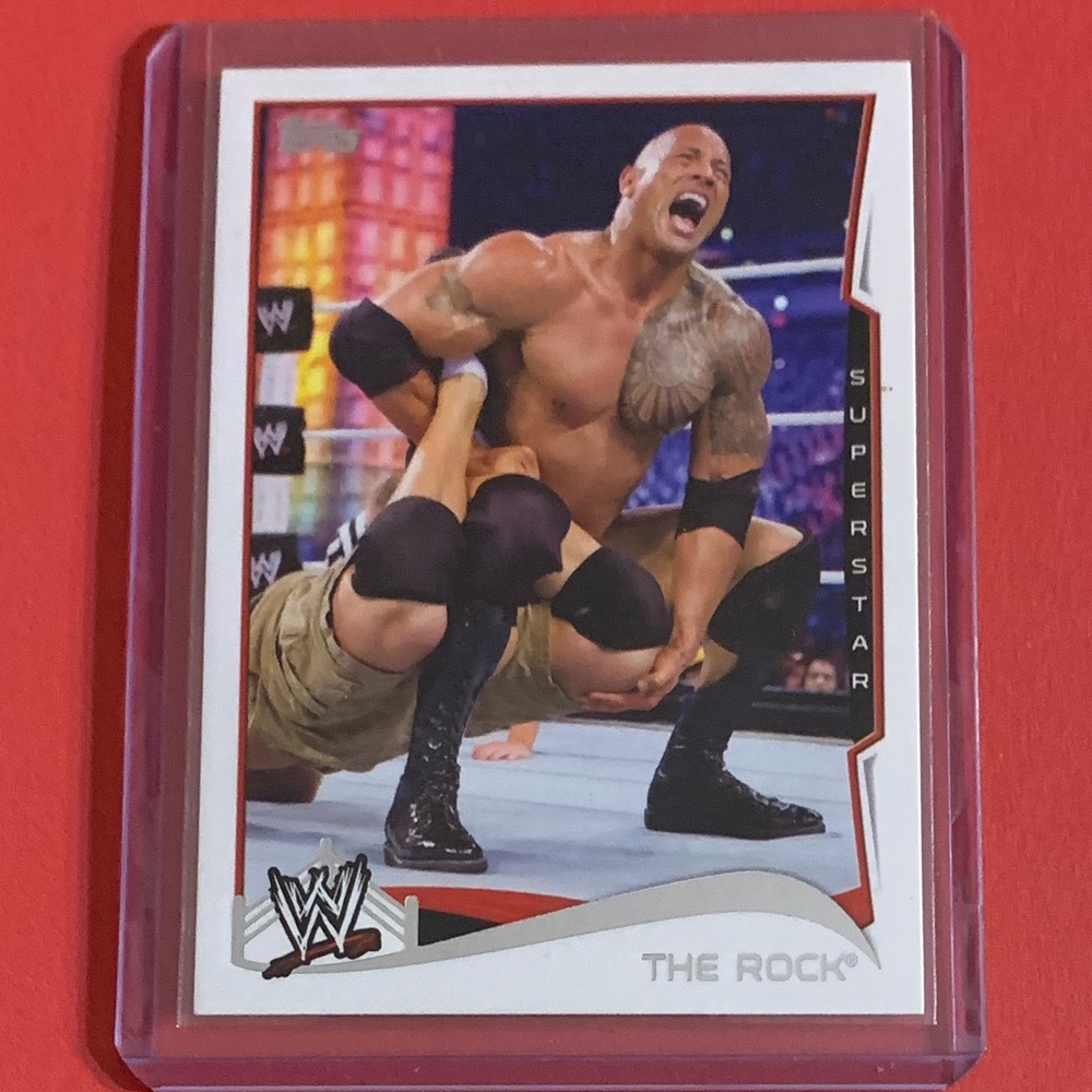 The Rock #40 2014 Topps WWE Wrestling Trading Card